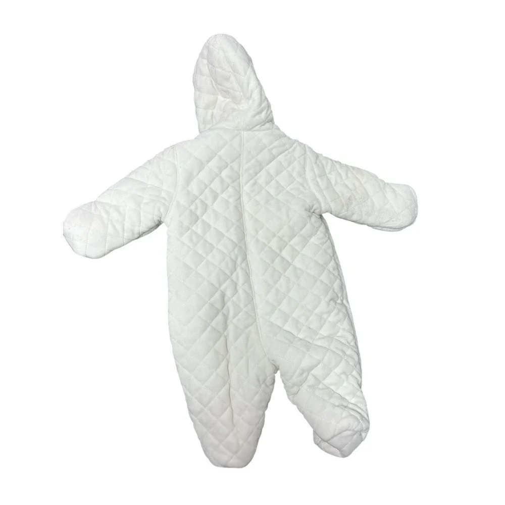 Polo Ralph Lauren Infant Quilted Cream Bunting‎ Snowsuit – Size 3M